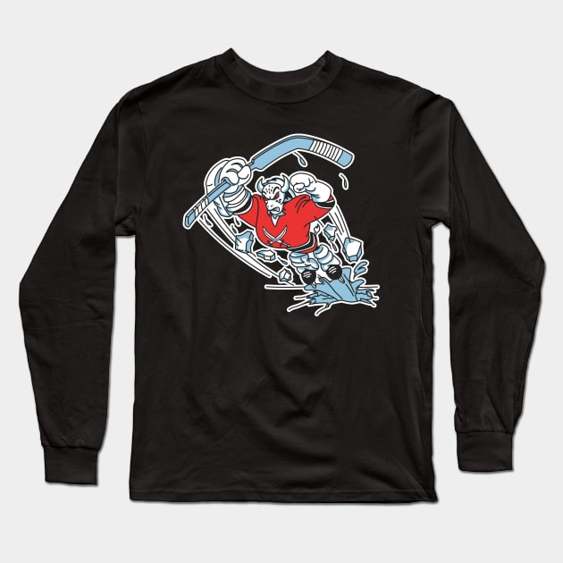 Buffalo Wild Wing Long Sleeve T-Shirt by Carl Cordes